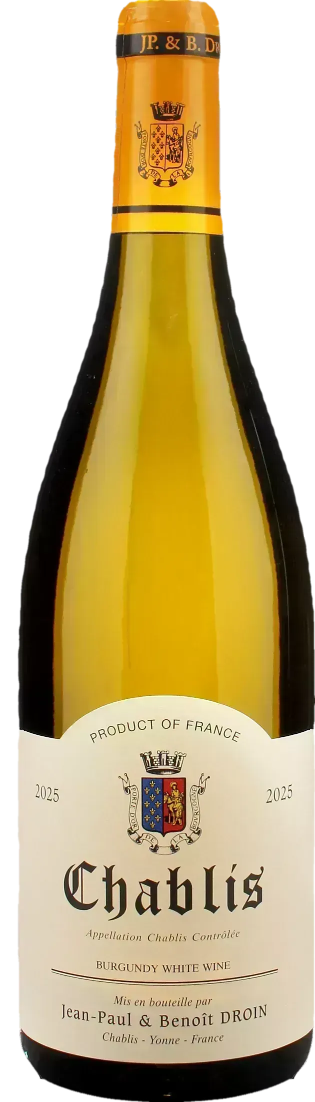 Jean Paul & Benoit Droin Chablis 2025