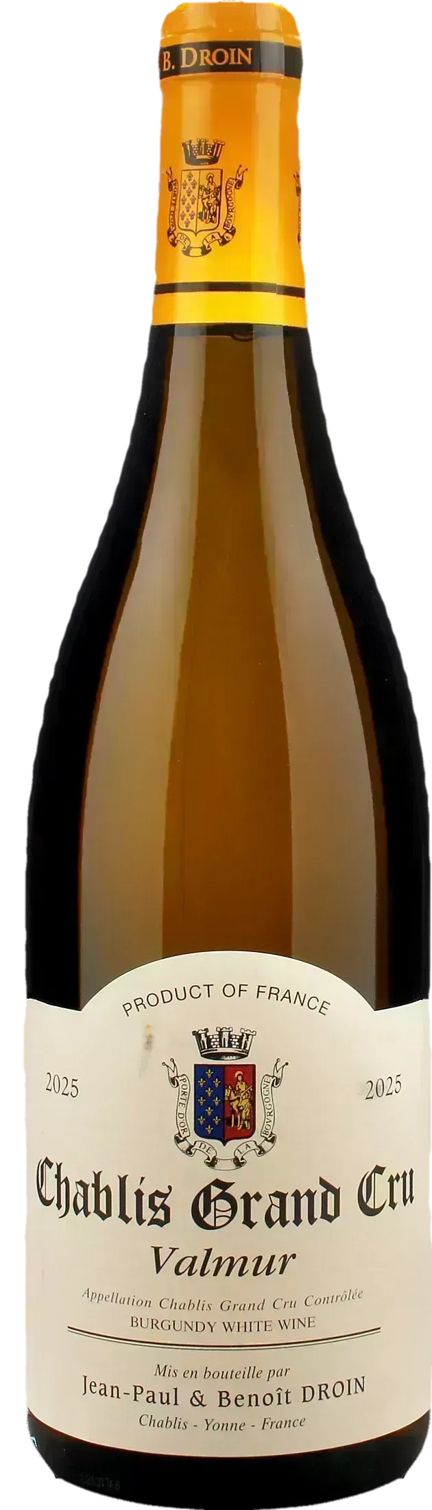 Jean Paul & Benoit Droin Chablis Grand Cru Valmur 2025