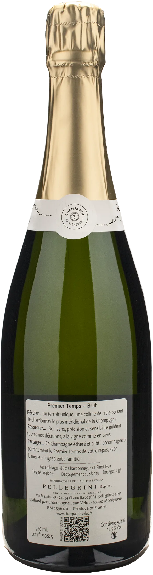 Jean Velut Champagne Premier Temps Brut