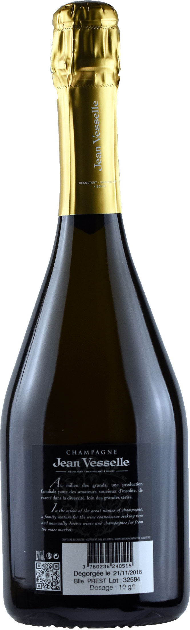 Jean Vesselle Champagne Grand Cru Prestige Brut