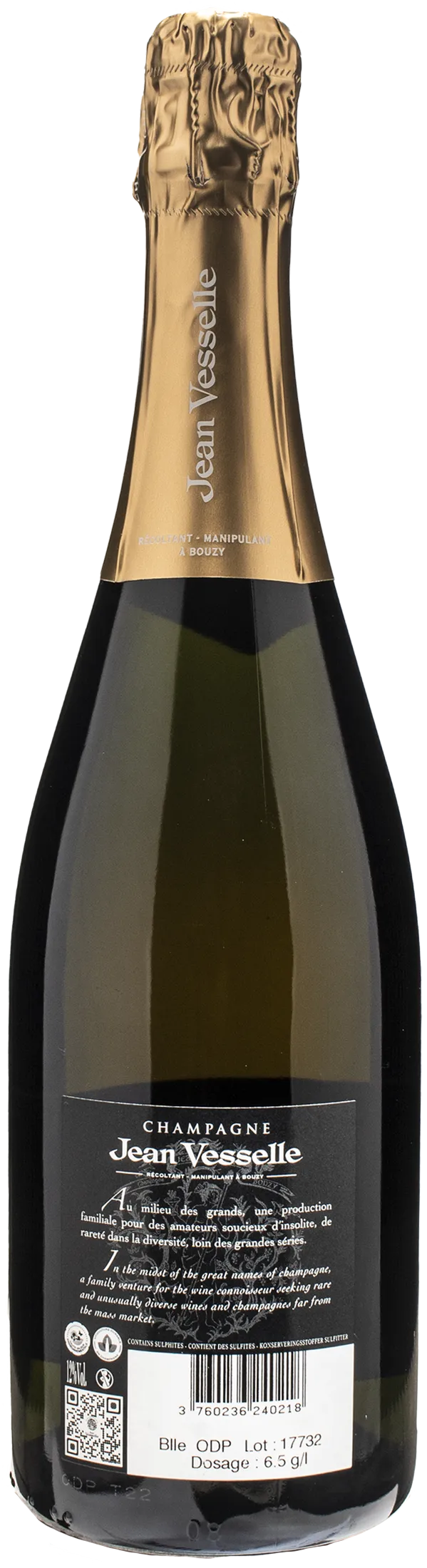 Jean Vesselle Champagne Oeil de Perdrix Brut