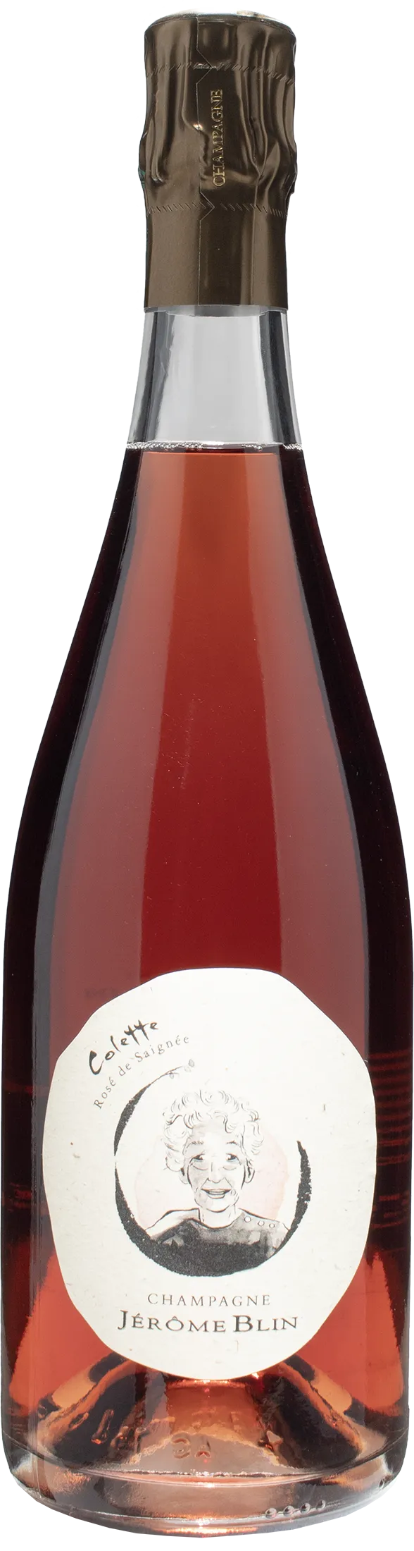 Jerome Blin Champagne Rosé de Saignée Cuvée de Colette Extra Brut