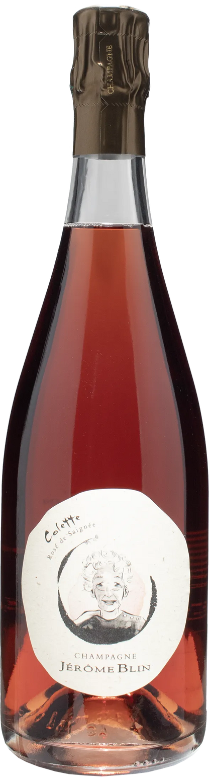 Jerome Blin Champagne Rosé de Saignée Cuvée de Colette Extra Brut