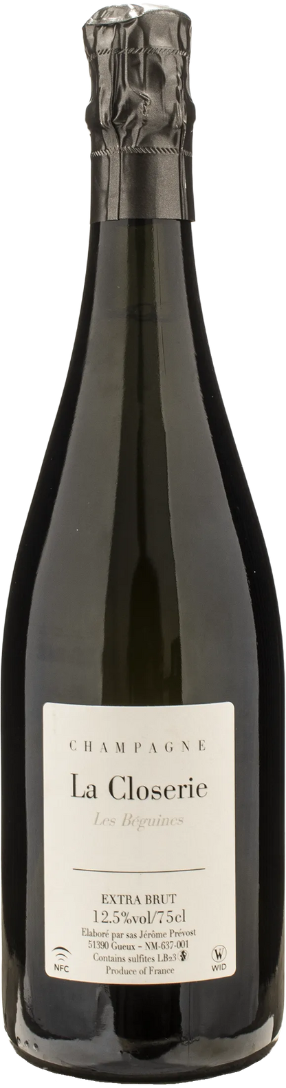 Jerome Prevost Champagne La Closerie Les Beguines Extra Brut