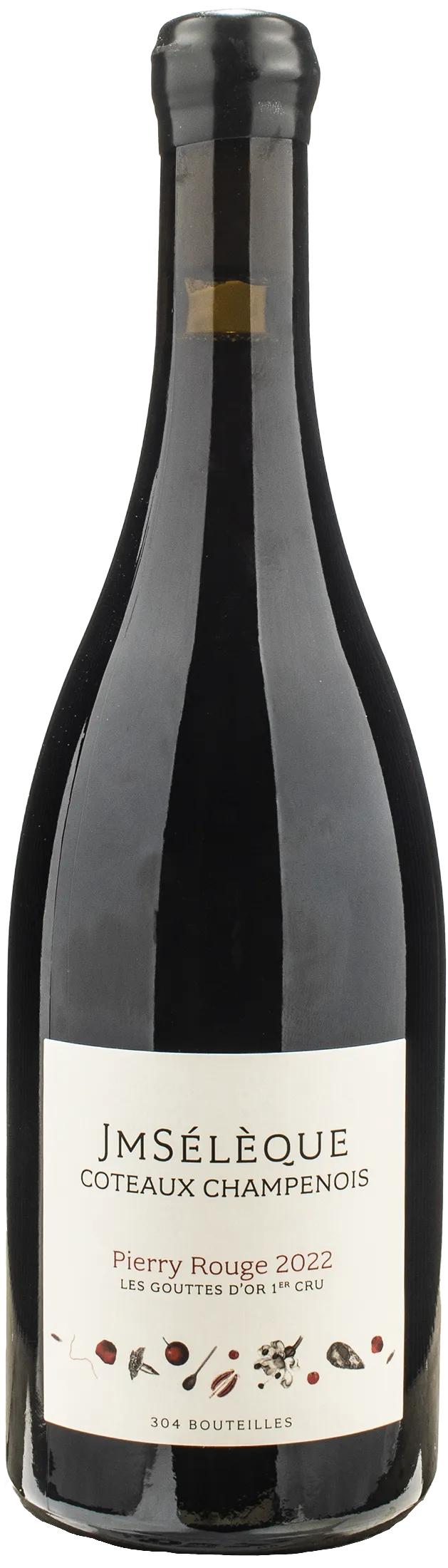JM Seleque Coteaux Champenois Pierry Rouge Les Gouttes d'Or 1er Cru 2022