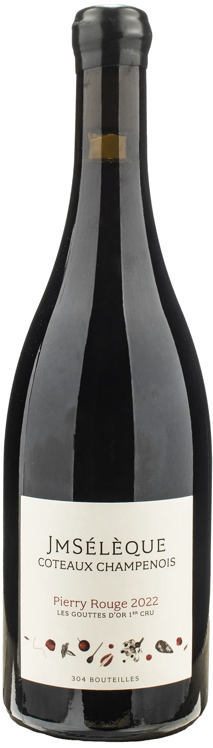 JM Seleque Coteaux Champenois Pierry Rouge Les Gouttes d'Or 1er Cru 2022