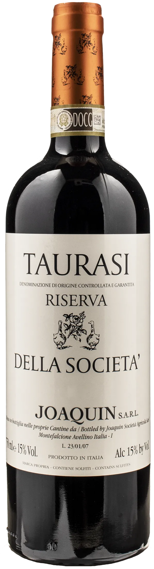 Joaquin Taurasi Riserva della Societa 2015