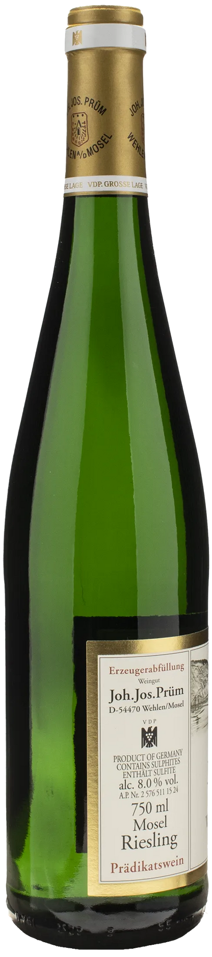 Joh. Jos. Prum Wehlener Sonnenuhr Auslese Goldkapsel 2023