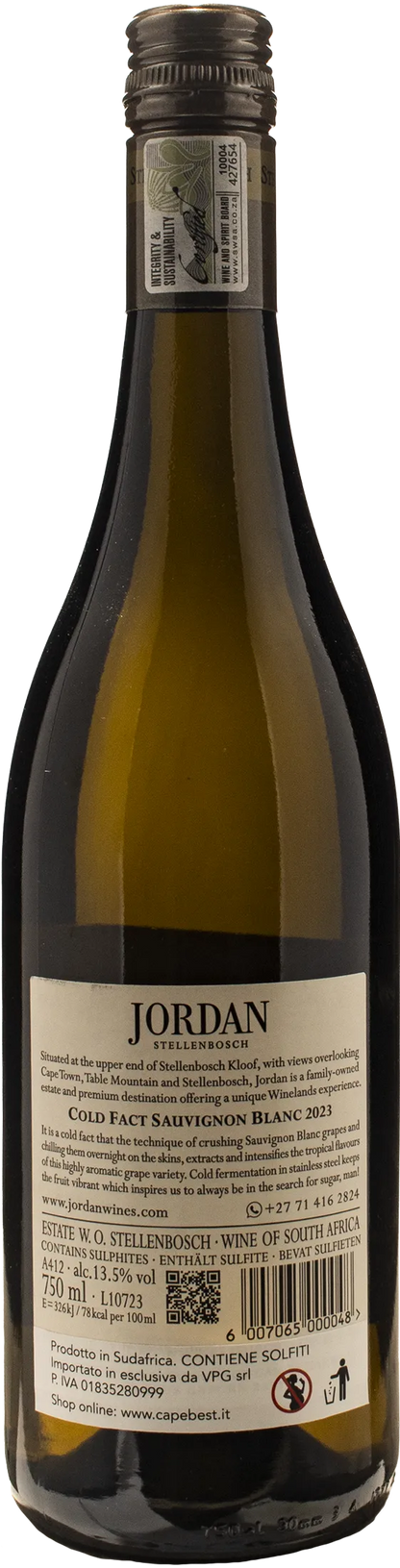 Jordan Cold Fact Sauvignon Blanc 2023