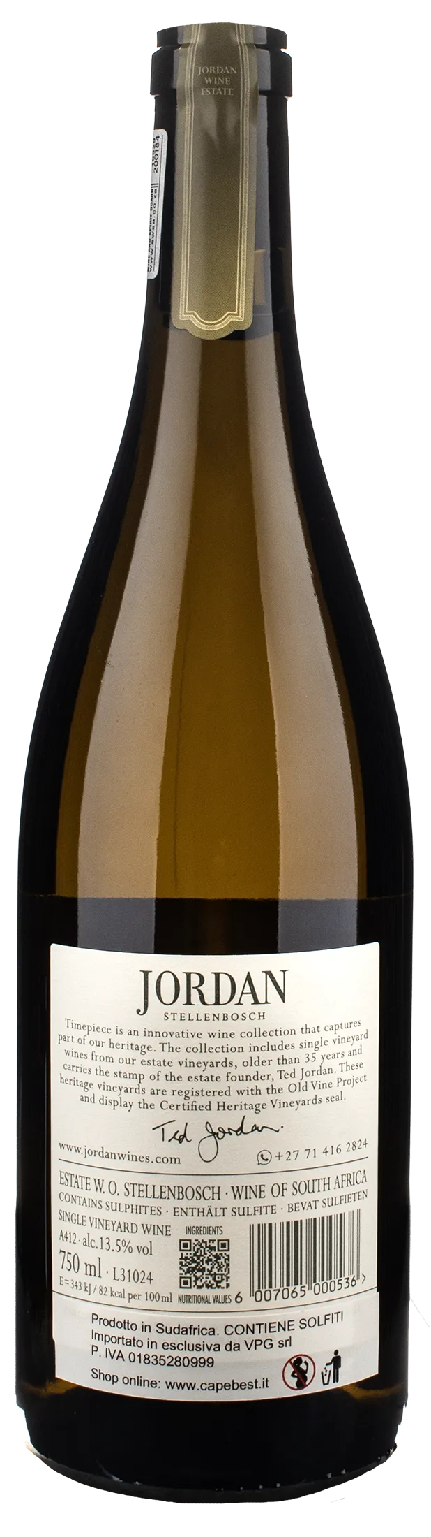Jordan Timepiece Chenin Blanc 2024