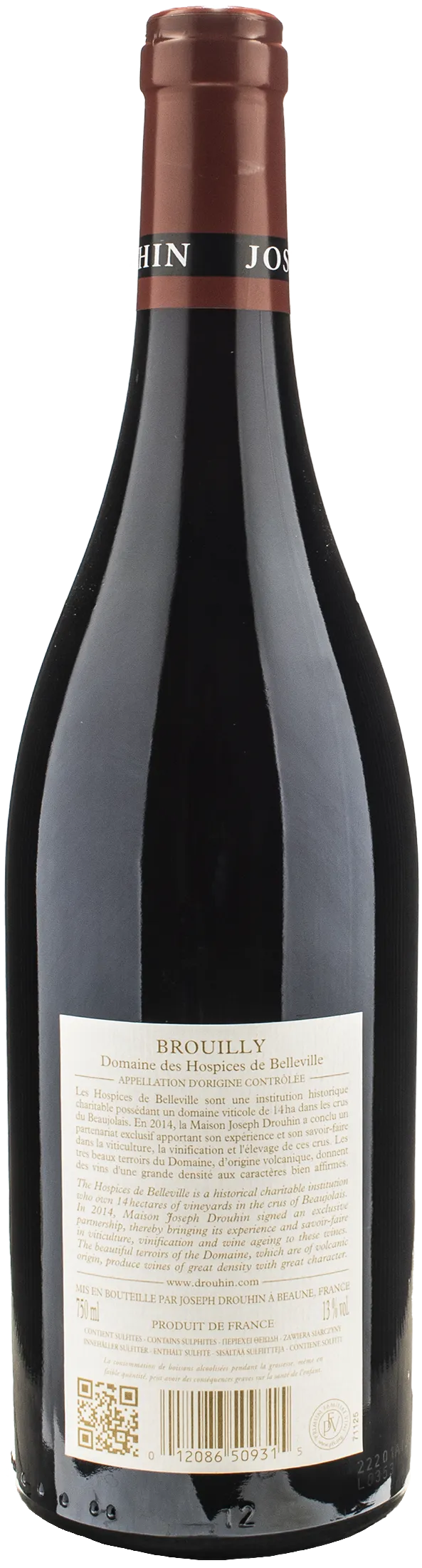 Joseph Drouhin Domaine des Hospices de Belleville Brouilly 2021