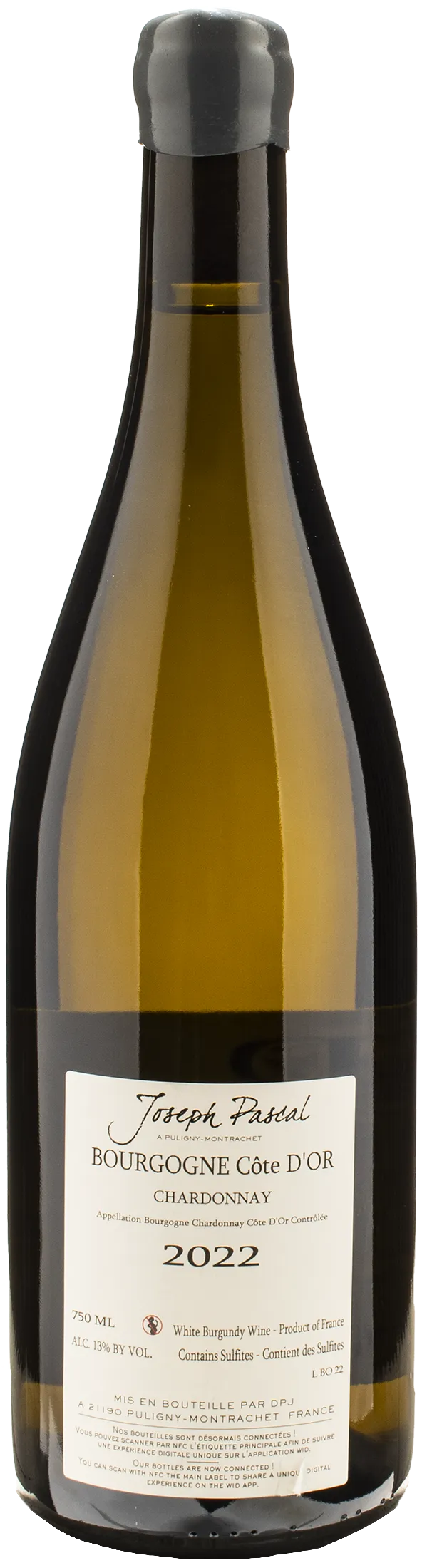 Joseph Pascal Bourgogne Cote D'Or Chardonnay 2022 | XtraWine Joseph Pascal Bourgogne Cote D'Or Chardonnay 2022 | XtraWine