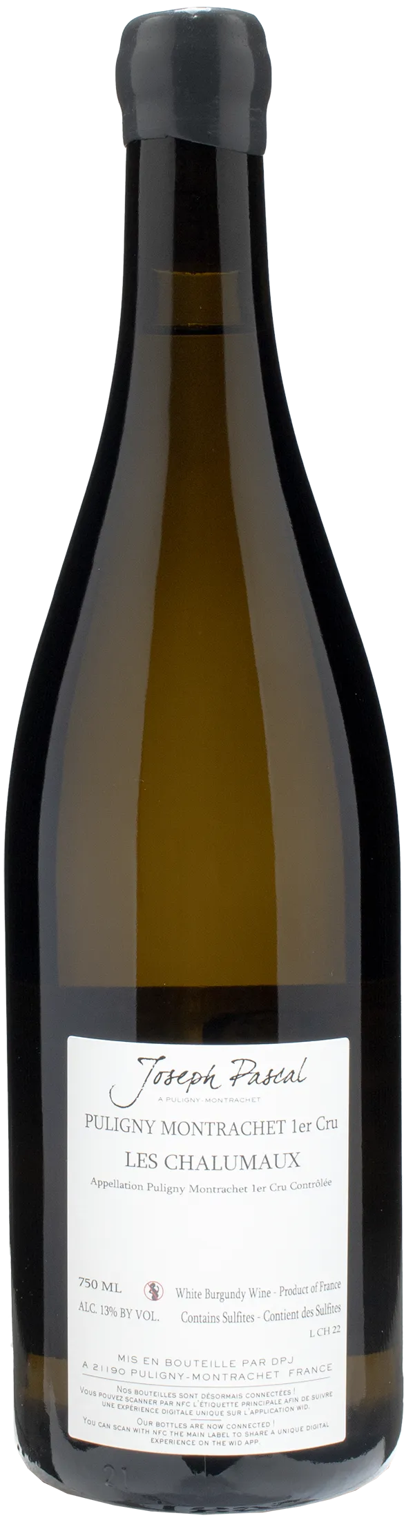 Joseph Pascal Puligny Montrachet 1er Cru Les Chalumeaux 2022