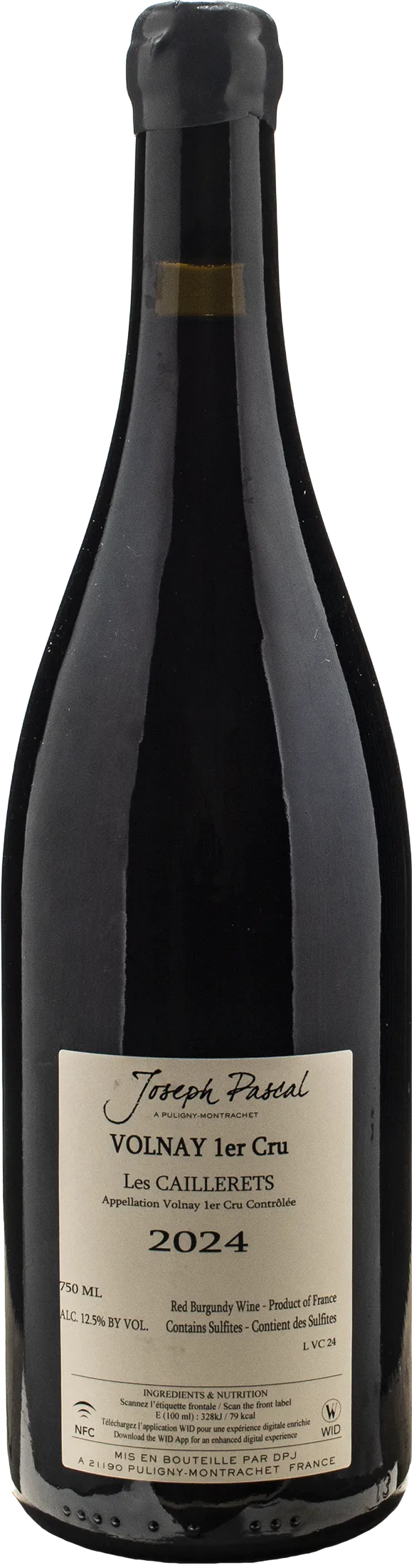 Joseph Pascal Volnay 1er Cru Les Caillerets 2024