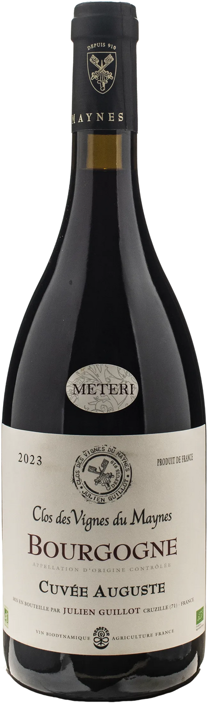 Julien Guillot Clos des Vignes du Maynes Bourgogne Rouge Cuvee Auguste 2023