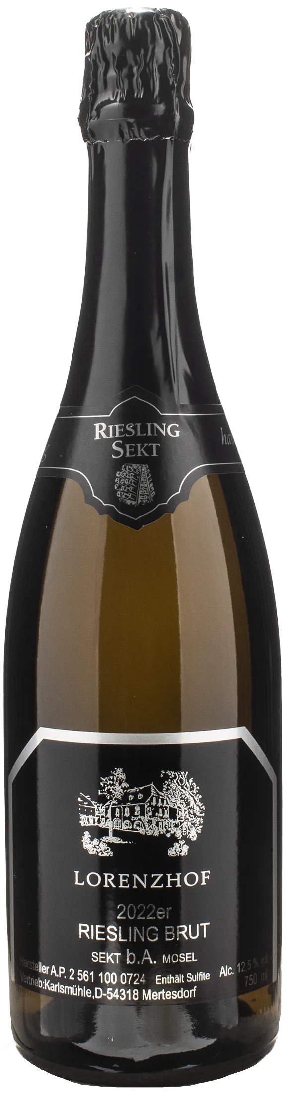 Karlsmuhle Lorenzhof Riesling Brut 2022