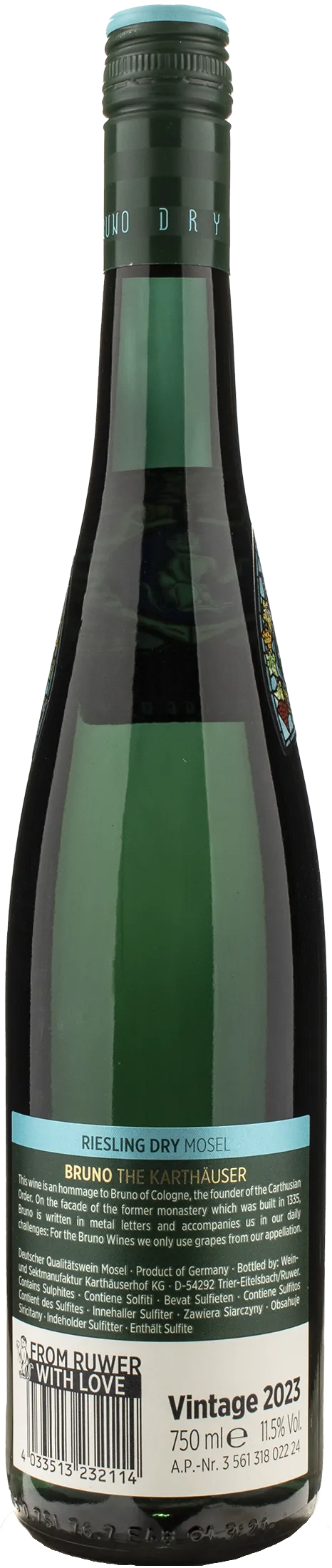 Karthauserhof Bruno Riesling Dry Mosel Vintage 2023