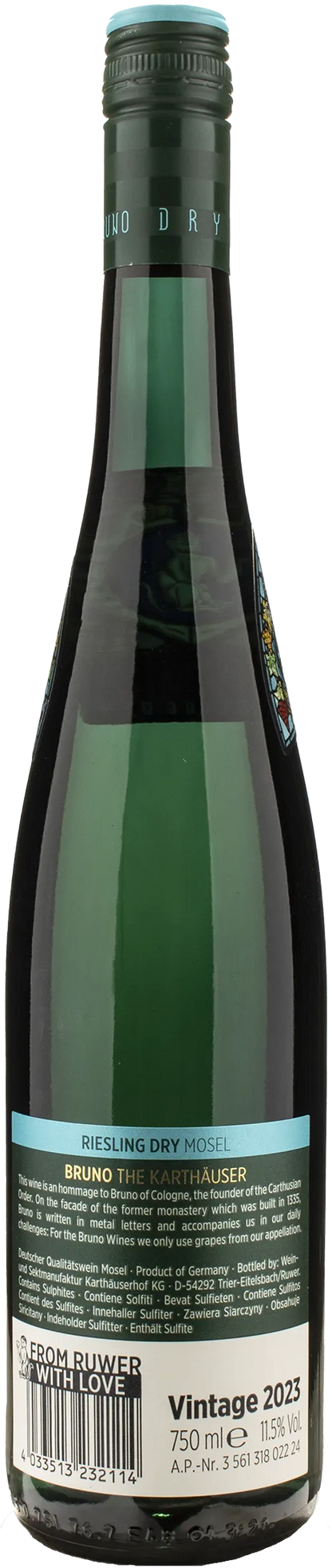 Karthauserhof Bruno Riesling Dry Mosel Vintage 2023