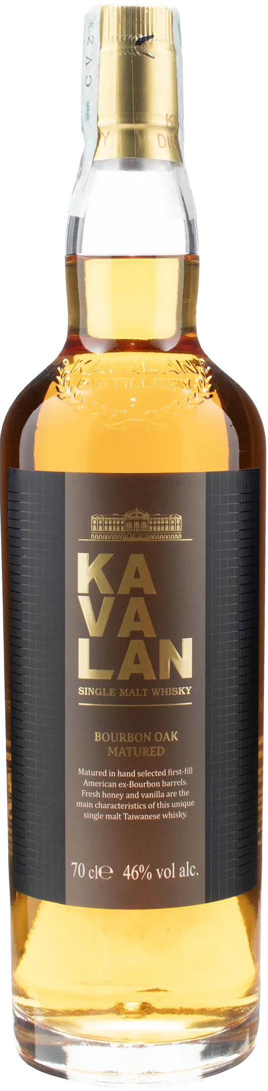 Kavalan Bourbon Oak Matured Single Malt Whisky