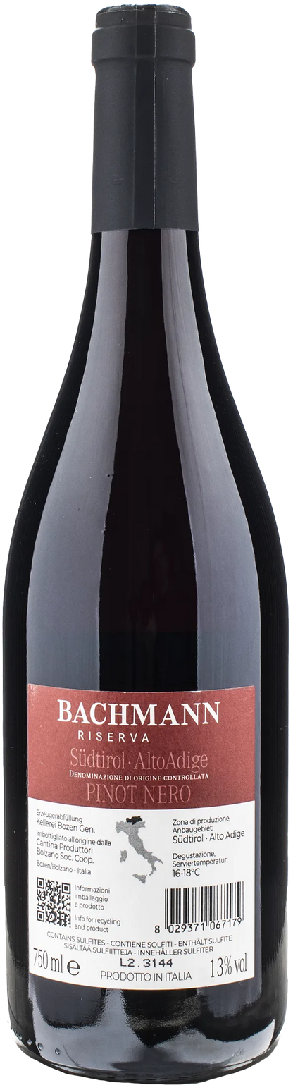 Kellerei Bozen Bachmann Pinot Nero Riserva 2021