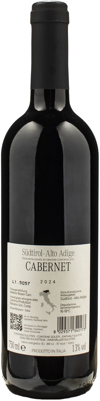 Kellerei Bozen Cabernet 2024