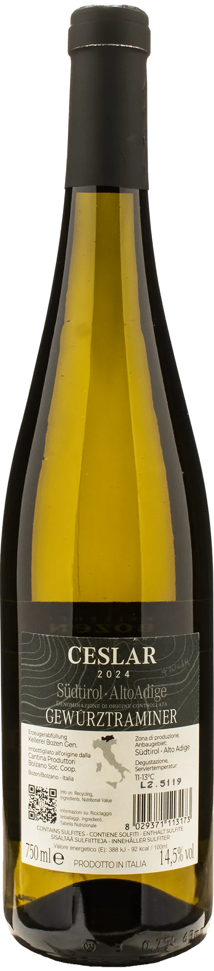 Kellerei Bozen Ceslar Gewurztraminer 2024