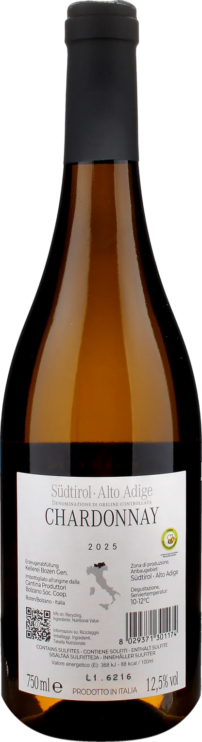 Kellerei Bozen Chardonnay 2025