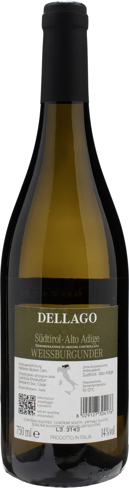 Kellerei Bozen Dellago Pinot Bianco 2023