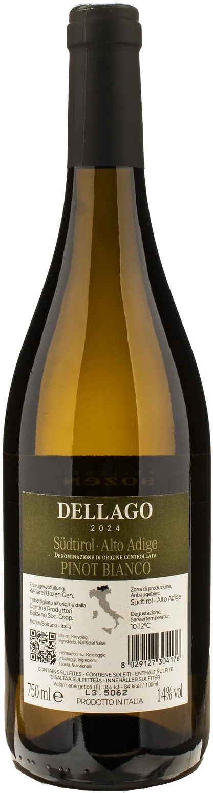 Kellerei Bozen Dellago Pinot Bianco 2024