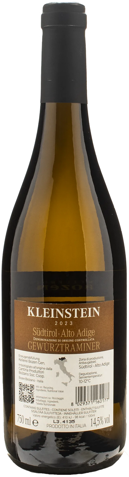Kellerei Bozen Kleinstein Gewurztraminer 2023