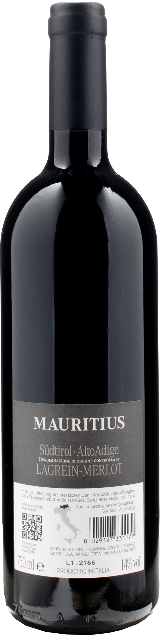 Kellerei Bozen Mauritius Lagrein Merlot 2021