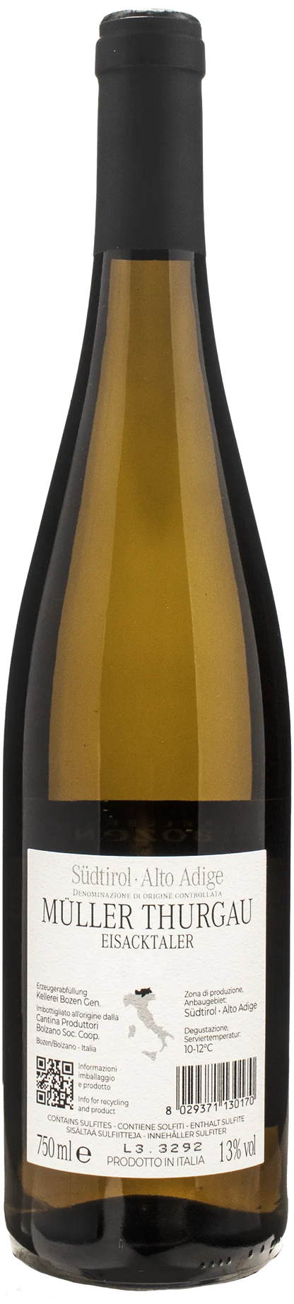 Kellerei Bozen Muller Thurgau Eisacktaler 2023