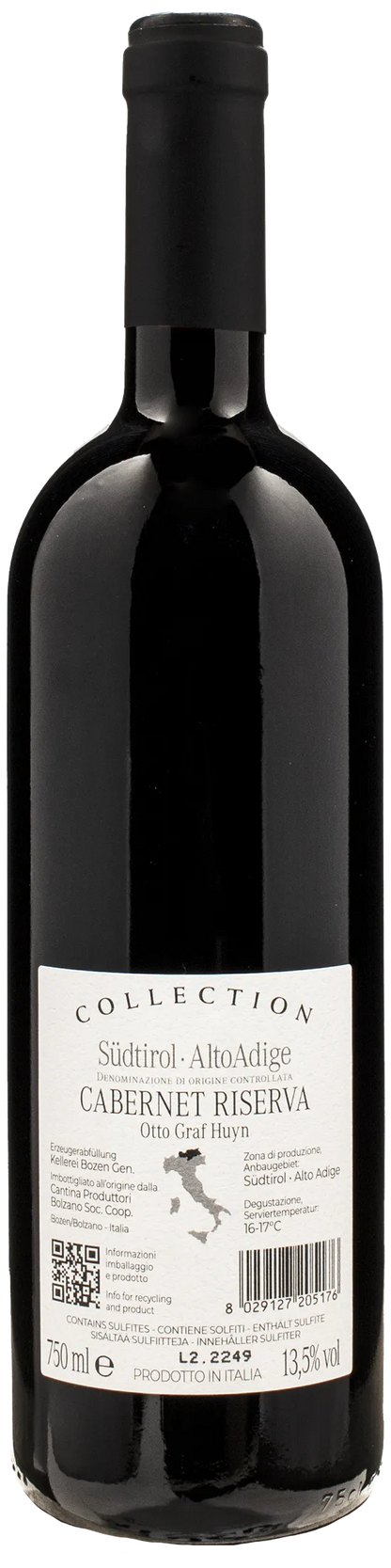 Kellerei Bozen Otto Graf Huyn Cabernet Riserva 2021