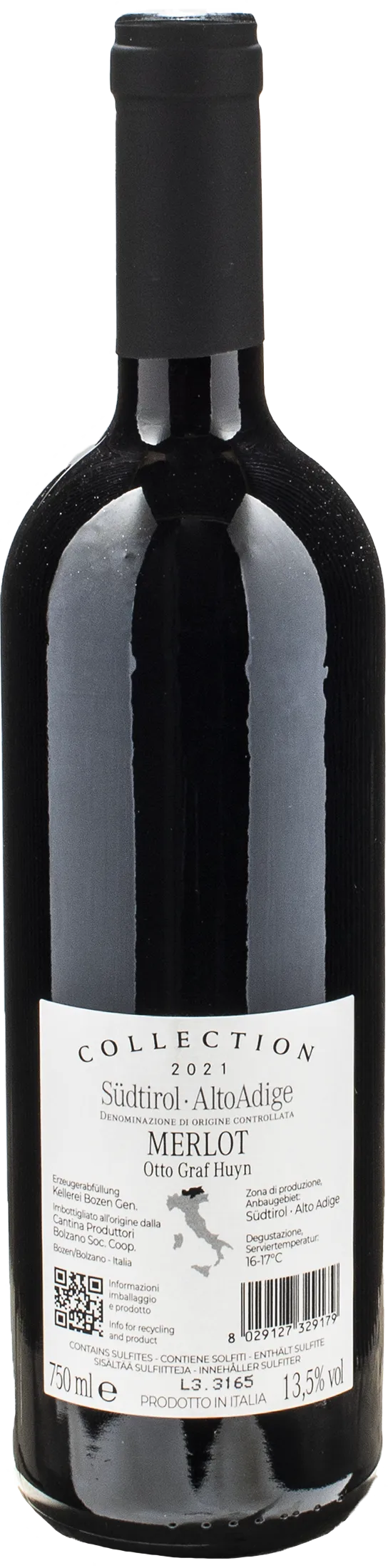 Kellerei Bozen Otto Graf Huyn Merlot 2021
