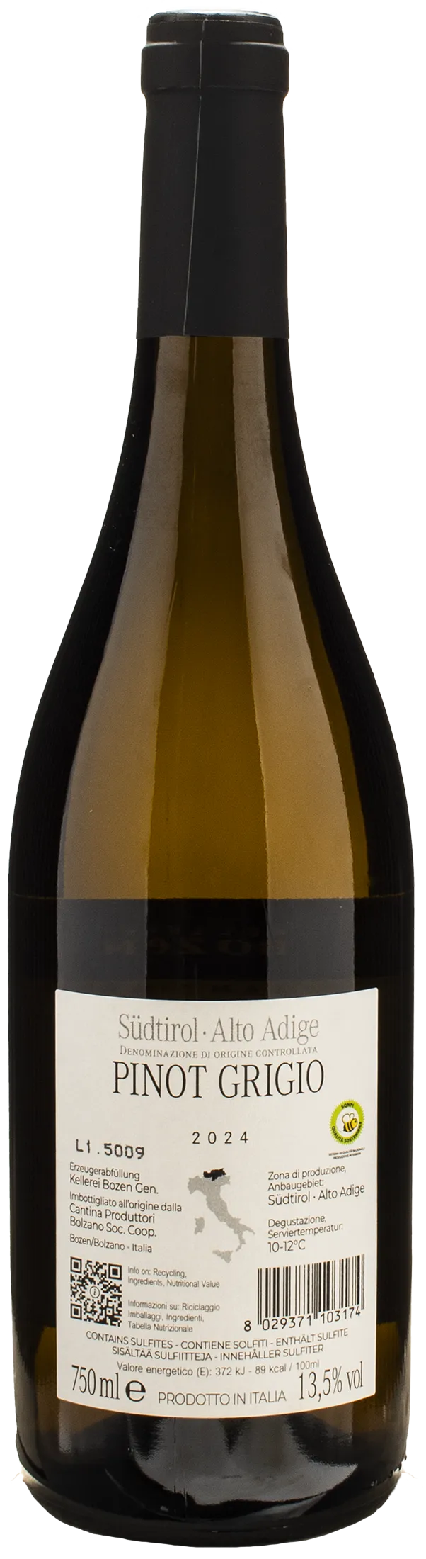 Kellerei Bozen Pinot Grigio 2024