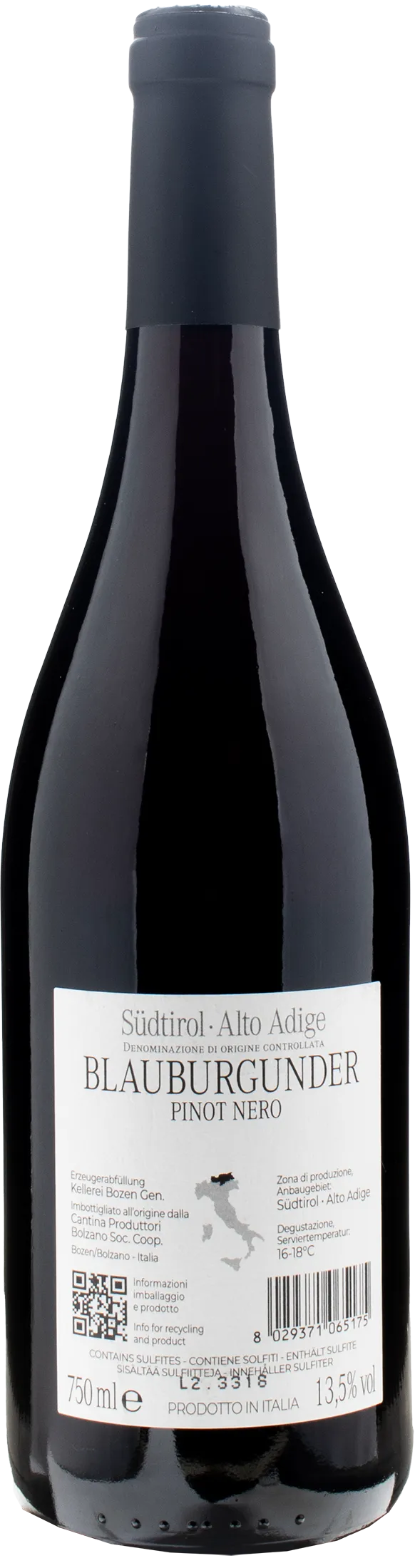 Kellerei Bozen Pinot Nero 2023
