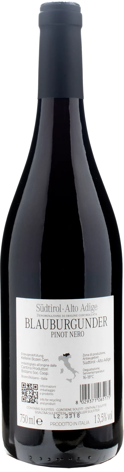 Kellerei Bozen Pinot Nero 2023