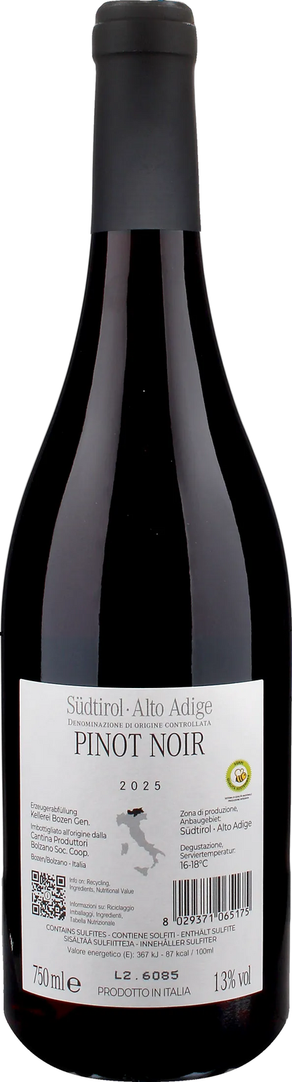 Kellerei Bozen Pinot Nero 2025