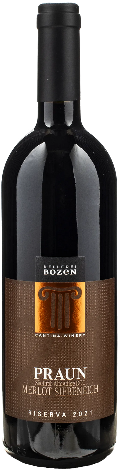 Kellerei Bozen Praun Siebeneich Merlot Riserva 2021