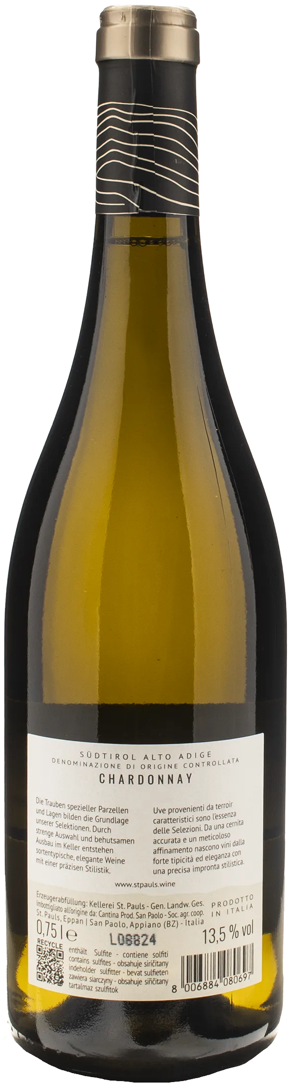Kellerei St Pauls Chardonnay Fuxberg 2023