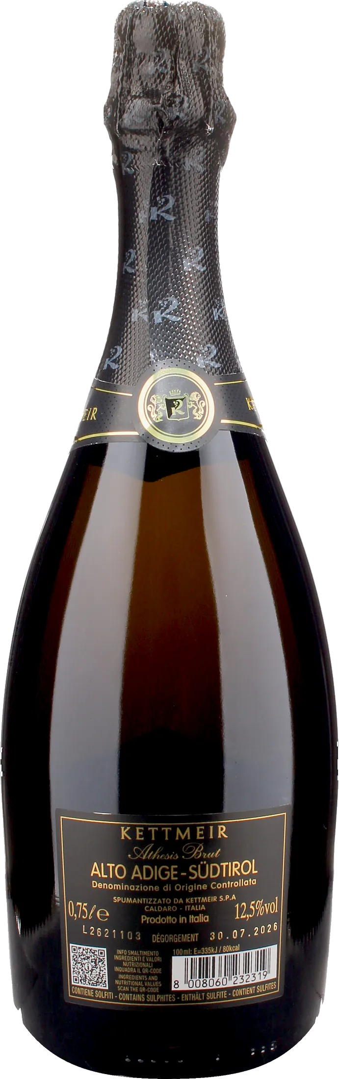 Kettmeir Alto Adige Athesis Metodo Classico Brut 2023
