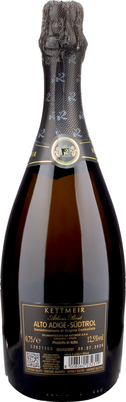 Kettmeir Alto Adige Athesis Metodo Classico Brut 2023