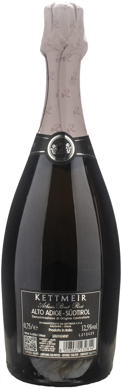 Kettmeir Alto Adige Athesis Rosè Metodo Classico Brut 2022