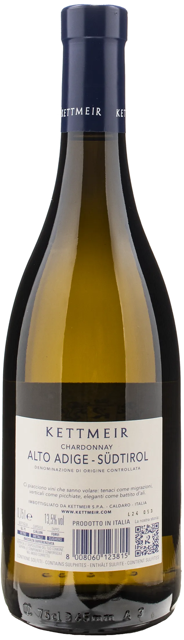 Kettmeir Alto Adige Chardonnay 2023