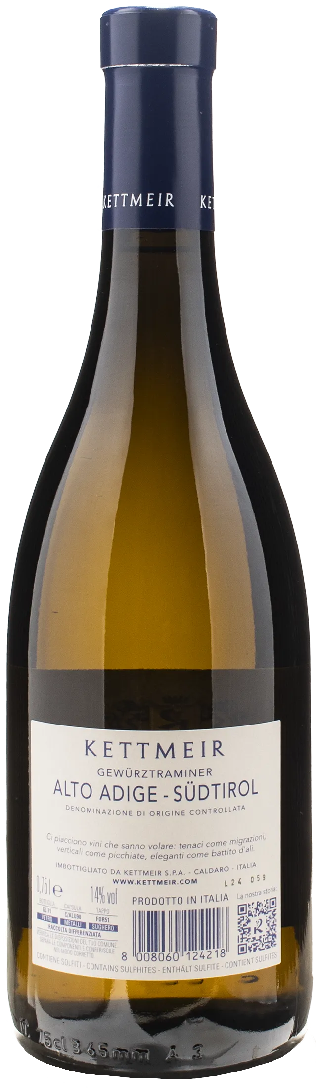 Kettmeir Alto Adige Gewurztraminer 2023