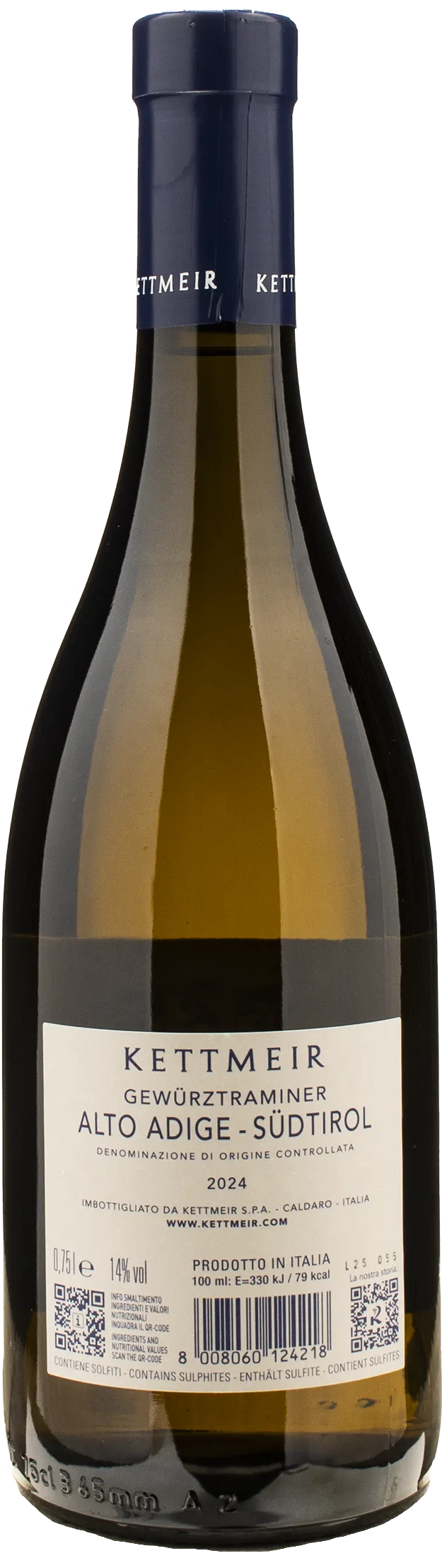 Kettmeir Alto Adige Gewurztraminer 2024