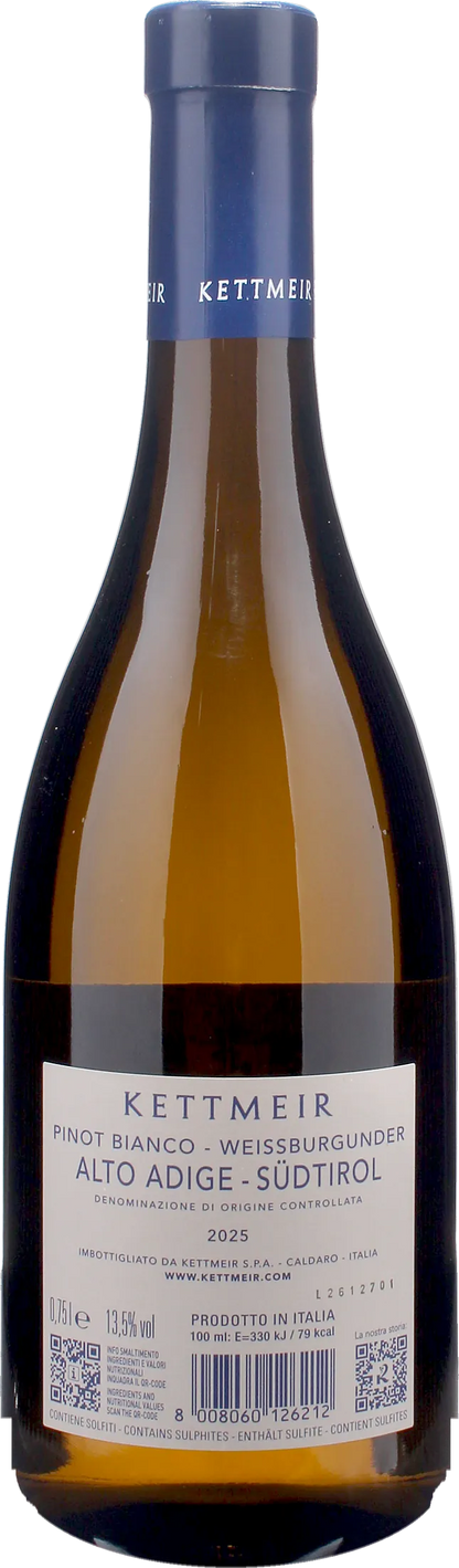 Kettmeir Alto Adige Pinot Bianco 2025