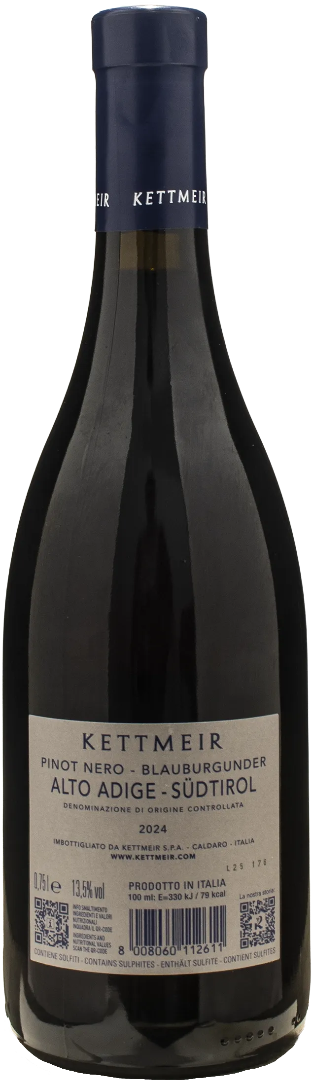 Kettmeir Alto Adige Pinot Nero 2024