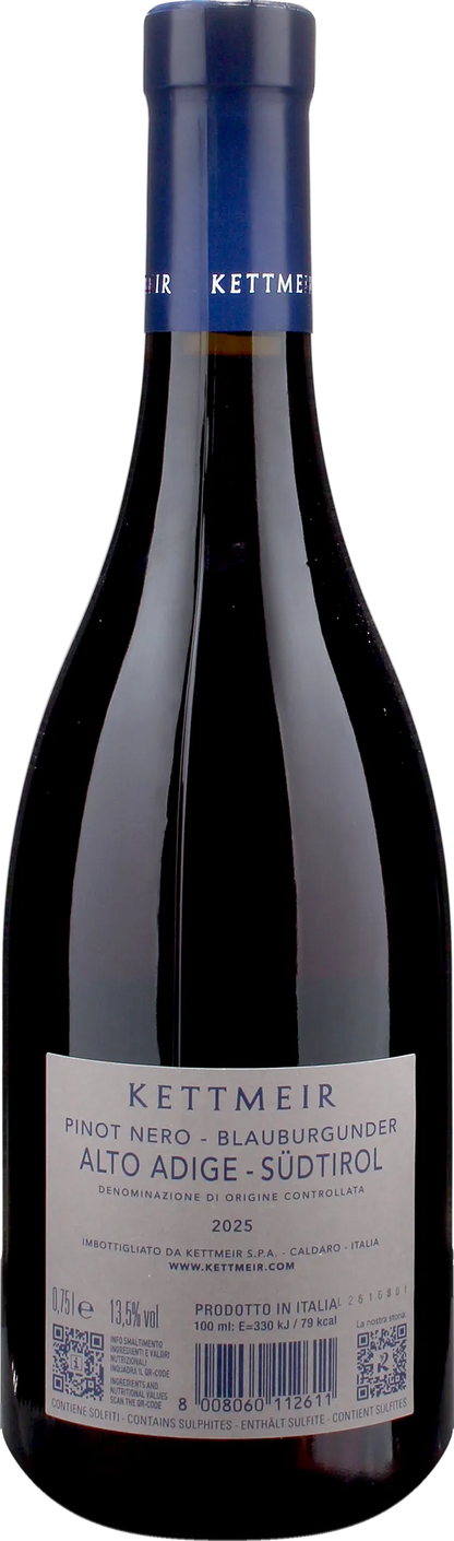 Kettmeir Alto Adige Pinot Nero 2025