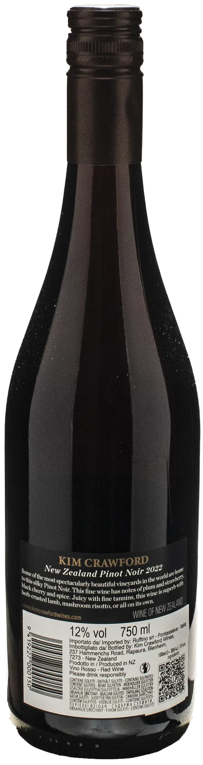 Kim Crawford Pinot Noir 2022